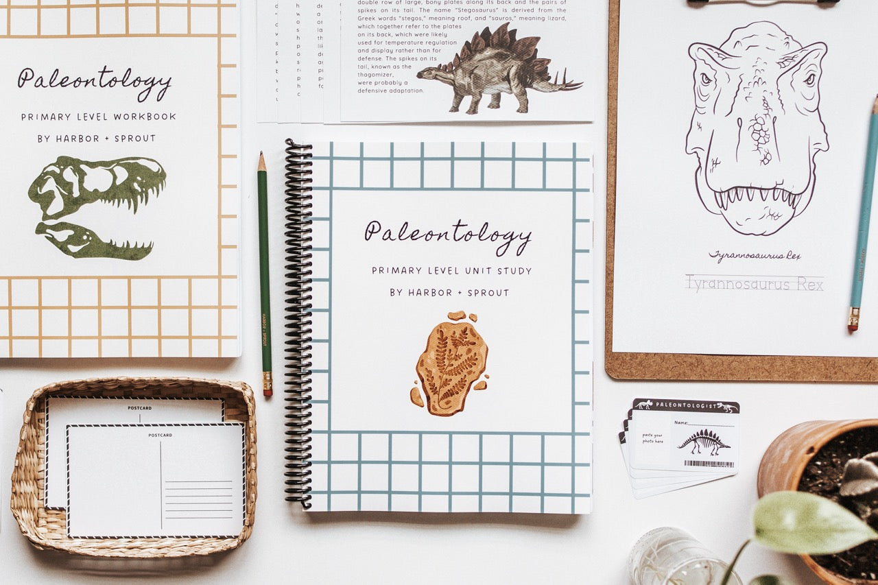 PRINT Paleontology Primary Level Unit Study – Harbor and Sprout