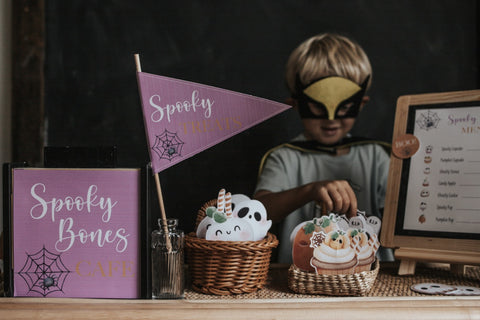 Spooky Bones Cafe Dramatic Play Set