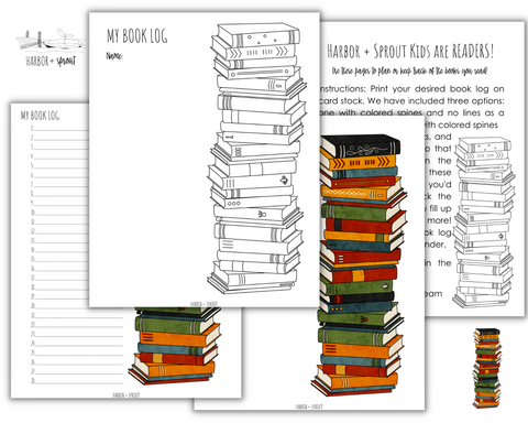 Book Logs FREEBIE