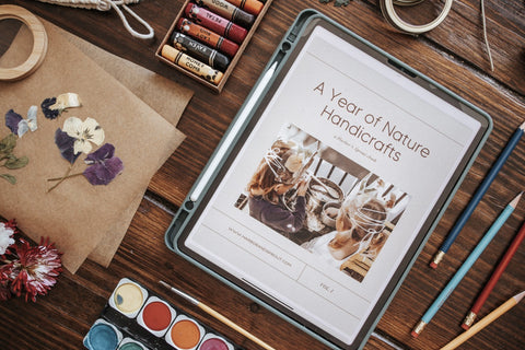 Nature Handicraft Ebook Vol. 1: A Year of Nature Handicrafts