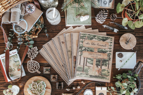 Set of 8 Nature Journals