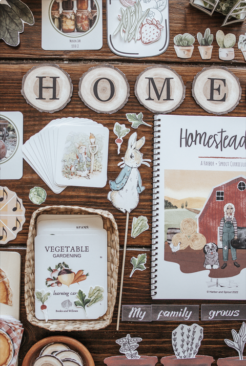 Homesteading & Sustainable Living Elementary Unit Study