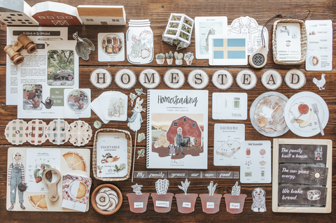 Homesteading & Sustainable Living Elementary Unit Study