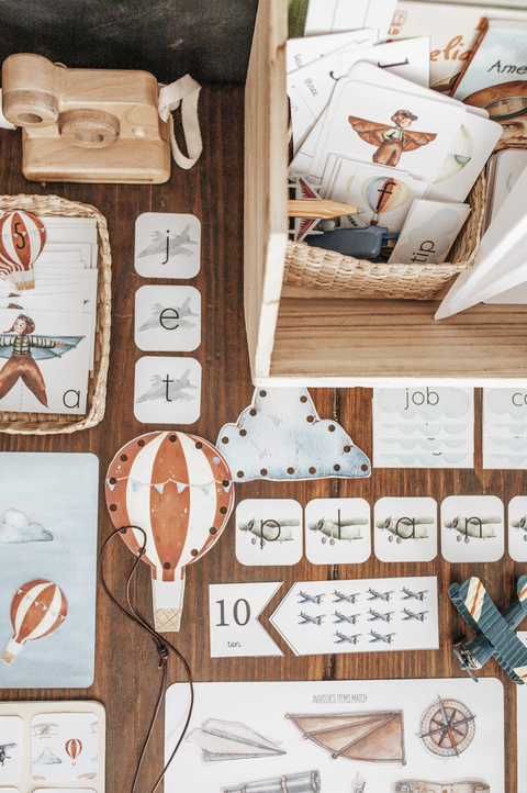 Aviation Morning Basket