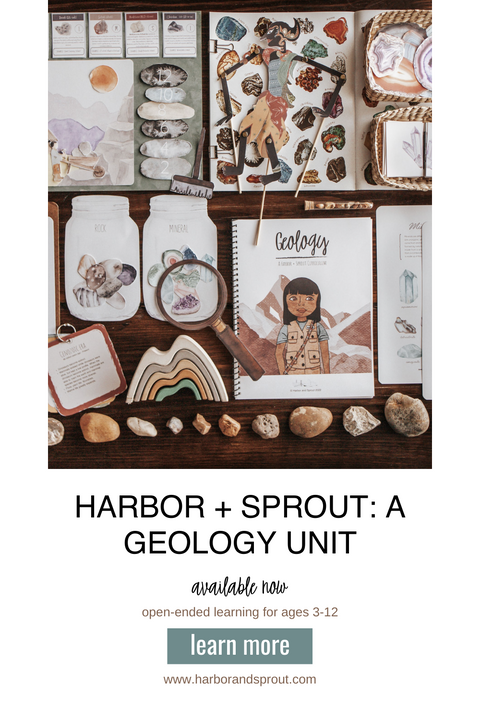 Harbor + Sprout: A Geology Unit