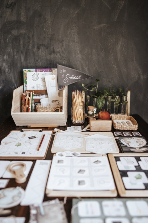 Back to School Morning Basket