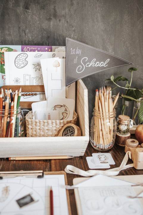 Back to School Morning Basket