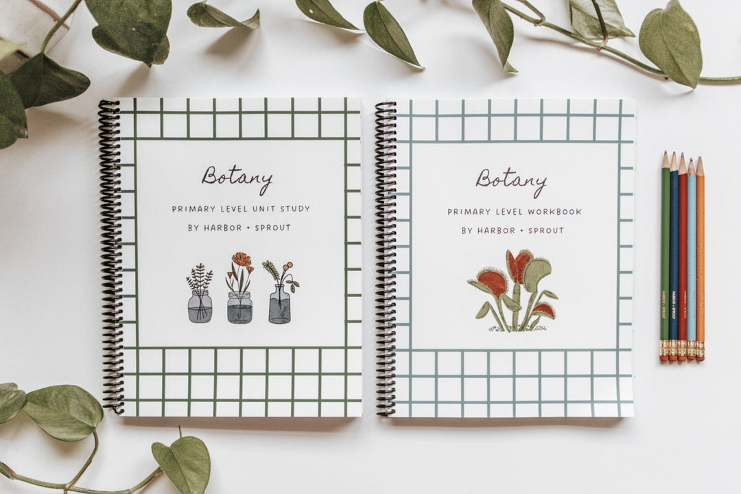 DIGITAL Botany Primary Level Workbook – Harbor and Sprout