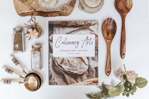 DIGITAL Culinary Arts Secondary Level Unit Study