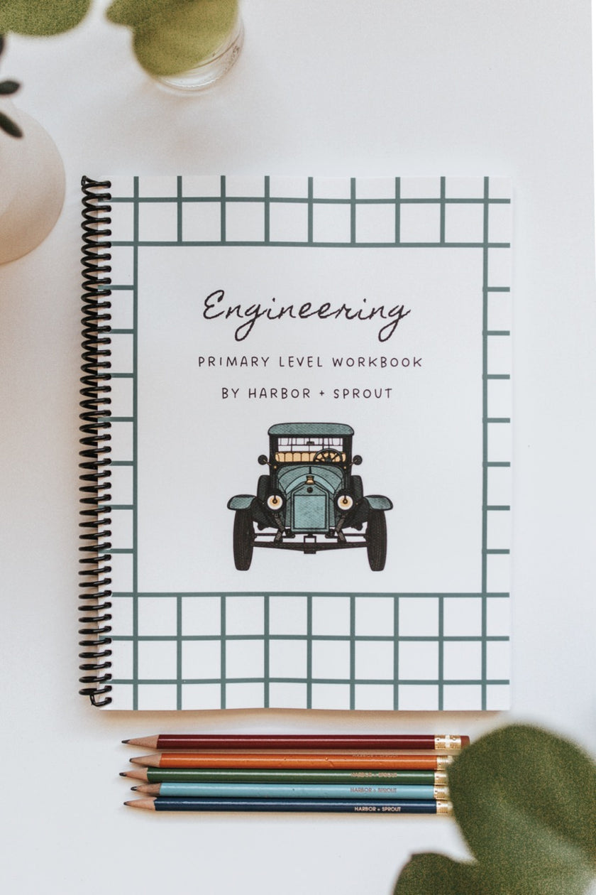 PRINT Engineering Primary Level Workbook – Harbor and Sprout