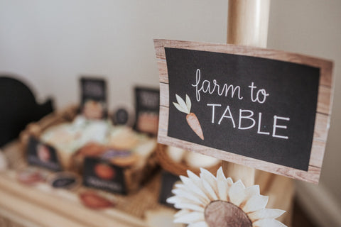 Farmers Market Dramatic Play Set