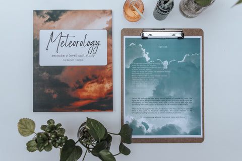 PRINT Meteorology Secondary Level Unit Study