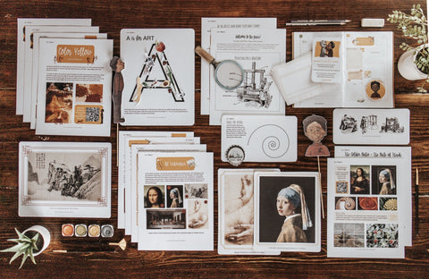 Visual Arts Patchwork Study