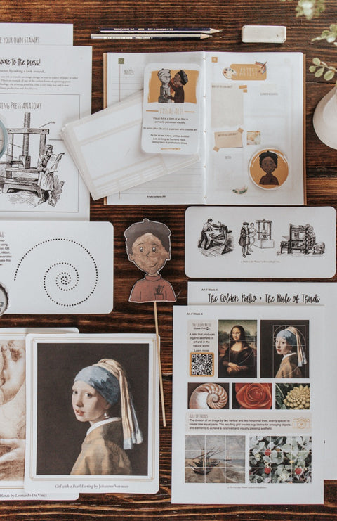 Visual Arts Patchwork Study