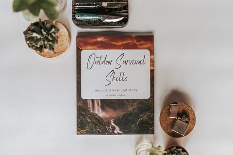 PRINT Outdoor Survival Skills Secondary Level Unit Study