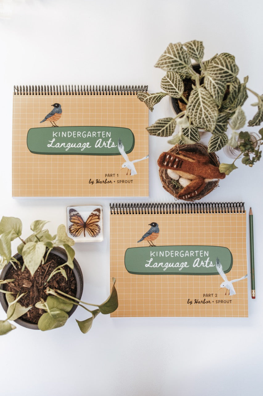 PRINT Kindergarten Language Arts – Harbor and Sprout