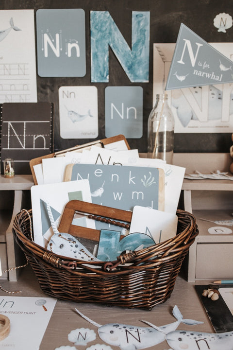 Letter Baskets