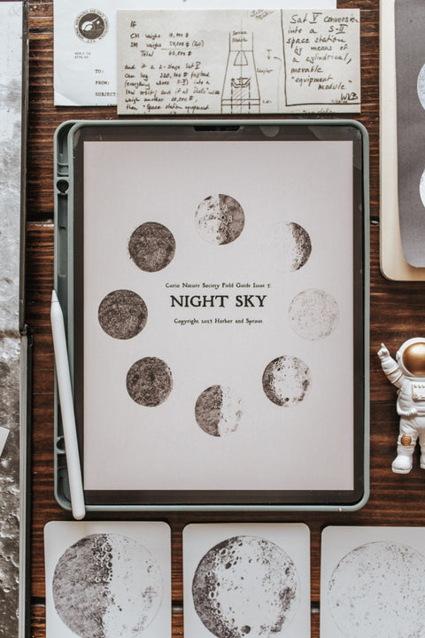 Curio Nature Society Field Guide Issue 5- NIGHT SKY