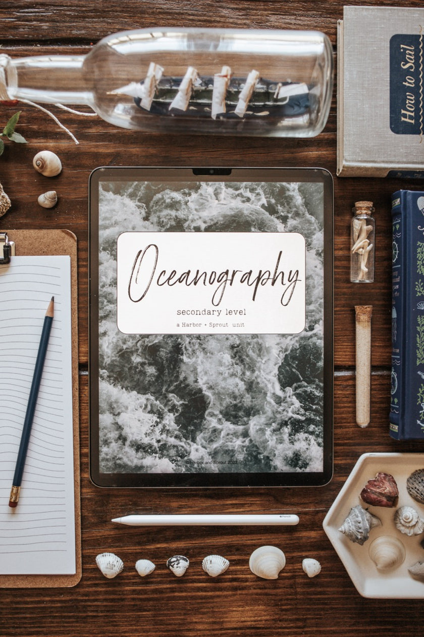DIGITAL Oceanography Secondary Level Unit Study – Harbor and Sprout
