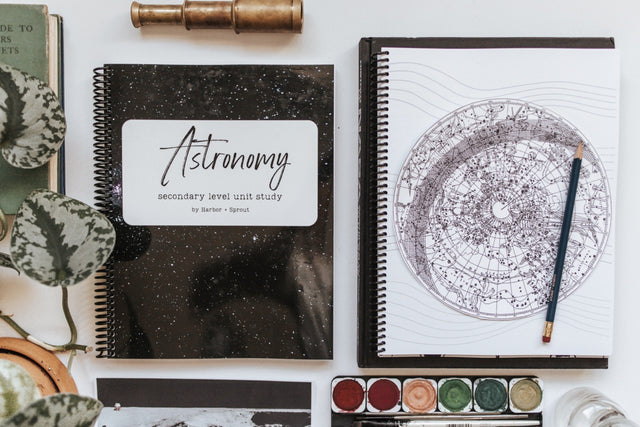 PRINT Astronomy Secondary Level Unit Study – Harbor and Sprout