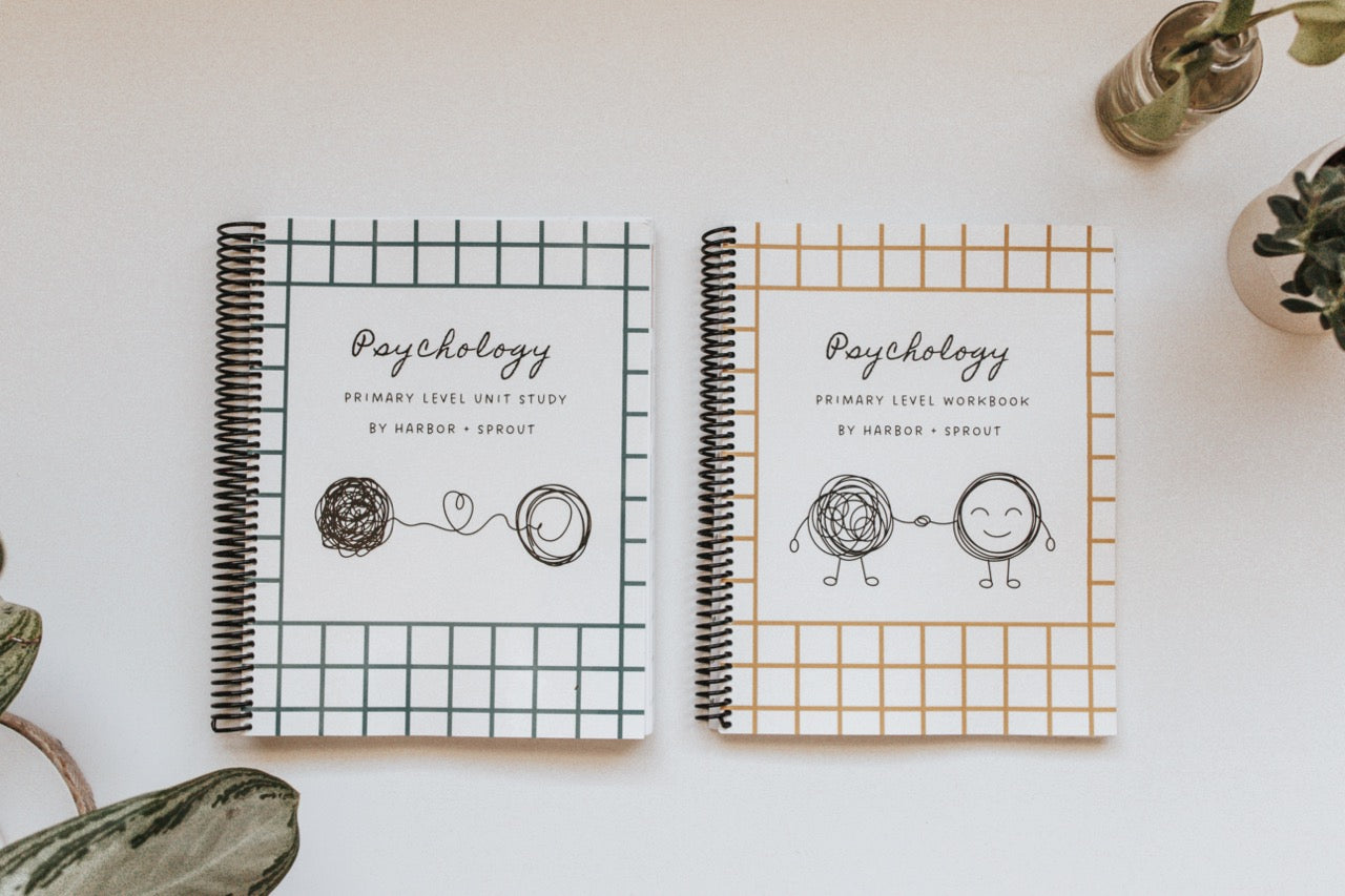 FREE SAMPLE: Psychology Primary Level Unit Study and Workbook – Harbor ...
