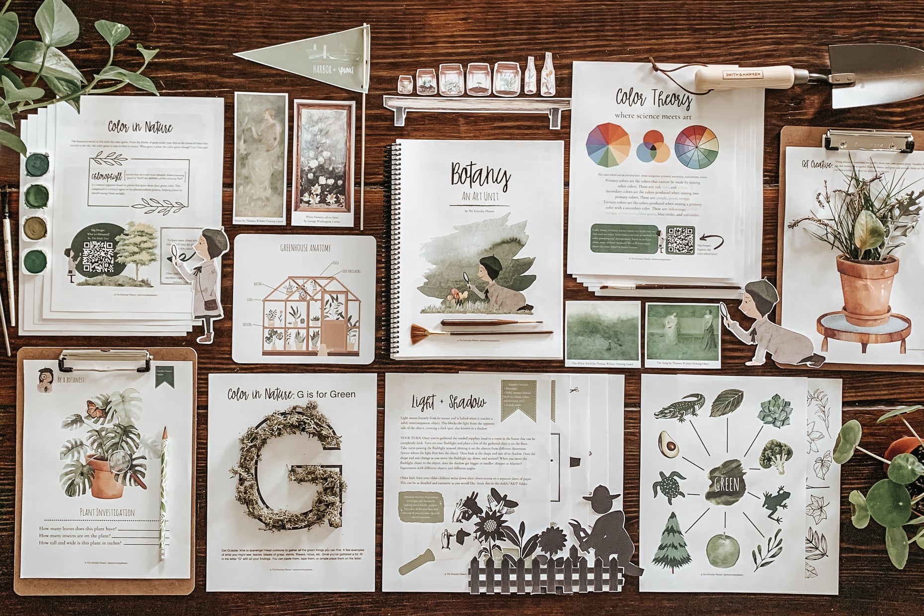 Harbor + Sprout A Botany Unit Harbor and Sprout