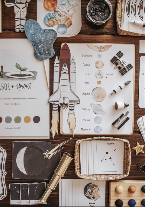Harbor + Sprout: An Astronomy Unit