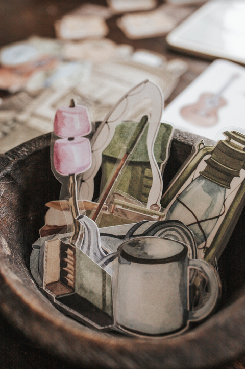 Camping Morning Basket