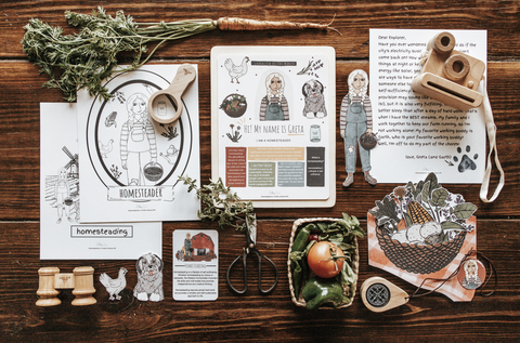 Homesteading & Sustainable Living Elementary Unit Study